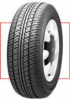 All-season tyre pattern